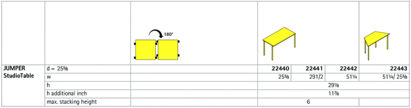 JUMPER StudioTable